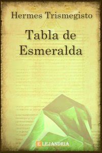 Libro Tabla de Esmeralda en PDF, ePub, MOBI 